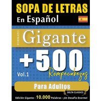 Sopa De Letras En Español Formato Gigante von Linguas Classics