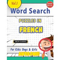 Word Search Puzzles in French For Kids von Linguas Classics