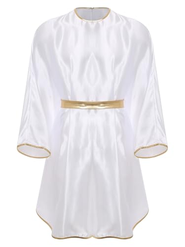 Linjinx Erwachsene Herren Engel Kostüm Weiß Kleid Engels Kostüm Engelchen Robe Schwarzer Dämon Tunika Greek Dress Up Cosplay Halloween Karneval Weiß M Linjinx Erwachsene Herren Engel Kostüm Weiß Kleid Engels Kostüm Engelchen Robe Schwarzer Dämon Tunika Greek Dress Up Cosplay Halloween Karneval Weiß M von Linjinx