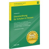 Dienstordnung für Schulen in Hessen von Link, Carl