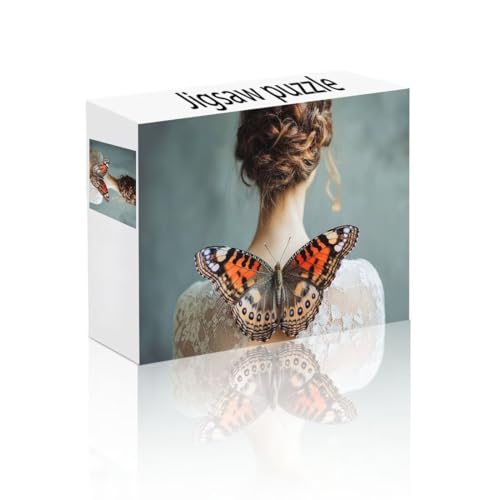 Puzzle Erwachsene 1000 Teile Schmetterling, Frau Puzzle Lernspiel Herausforderung Schwierigkeit, Vielfältig Puzzlespiele, Freizeitaktivität Lustige Geschenke Wohndeko für Erwachsene ab 14 Jahren G-0 Puzzle Erwachsene 1000 Teile Schmetterling, Frau Puzzle Lernspiel Herausforderung Schwierigkeit, Vielfältig Puzzlespiele, Freizeitaktivität Lustige Geschenke Wohndeko für Erwachsene ab 14 Jahren G-0 von Linncen