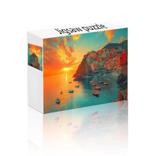 Puzzle Erwachsene 1000 Teile Sonnenuntergang, Stadt Puzzle Lernspiel Herausforderung Schwierigkeit, Vielfältig Bunt Puzzlespiele, Freizeitaktivität Lustige Geschenke für Erwachsene ab 14 Jahren X-8 Puzzle Erwachsene 1000 Teile Sonnenuntergang, Stadt Puzzle Lernspiel Herausforderung Schwierigkeit, Vielfältig Bunt Puzzlespiele, Freizeitaktivität Lustige Geschenke für Erwachsene ab 14 Jahren X-8 von Linncen