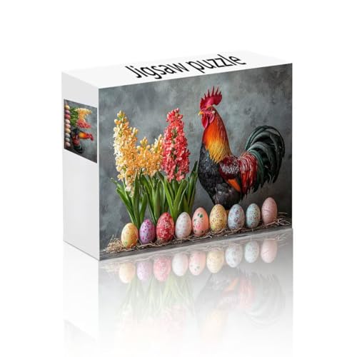 Puzzle Erwachsene 1500 Teile Huhn, Blume Puzzle Lernspiel Herausforderung Schwierigkeit, Vielfältig und Bunt Puzzlespiele, Freizeitaktivität Lustige Geschenke Wohndeko für Erwachsene ab 14 Jahren L-2 Puzzle Erwachsene 1500 Teile Huhn, Blume Puzzle Lernspiel Herausforderung Schwierigkeit, Vielfältig und Bunt Puzzlespiele, Freizeitaktivität Lustige Geschenke Wohndeko für Erwachsene ab 14 Jahren L-2 von Linncen