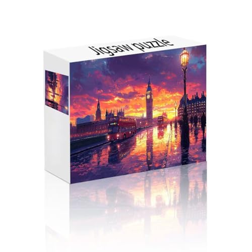 Puzzle Erwachsene 1500 Teile London, Stadt Puzzle Lernspiel Herausforderung Schwierigkeit, Vielfältig Bunt Puzzlespiele, Freizeitaktivität Lustige Geschenke Wohndeko für Erwachsene ab 14 Jahren D-9 Puzzle Erwachsene 1500 Teile London, Stadt Puzzle Lernspiel Herausforderung Schwierigkeit, Vielfältig Bunt Puzzlespiele, Freizeitaktivität Lustige Geschenke Wohndeko für Erwachsene ab 14 Jahren D-9 von Linncen