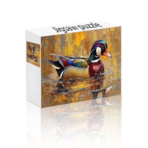 Puzzle Erwachsene 2000 Teile Ente, Tier Kinderpuzzle Lernspiel Herausforderung Schwierigkeit, Vielfältig und Bunt Puzzlespiele, Lustige Geschenke Wohndeko für Erwachsene und Kinder ab 14 Jahren S-9 von Linncen