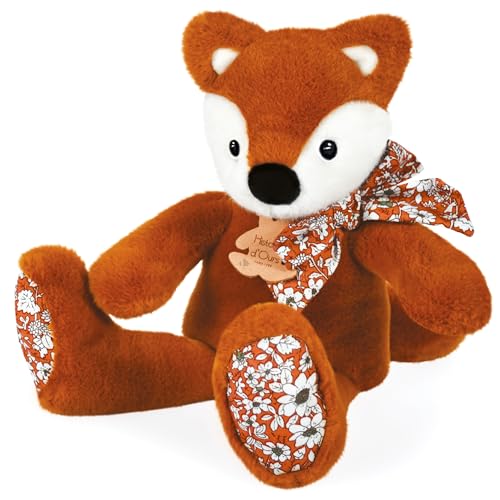 Linnea Plüschtier, 25 cm, Polyester, Kollektion Copains Calins, Fuchs, Orange von Linnea