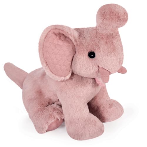 Linnea Plüschtier, Elefant, 35 cm, Polyester, Kollektion Preppy Chics, Rosa von Linnea