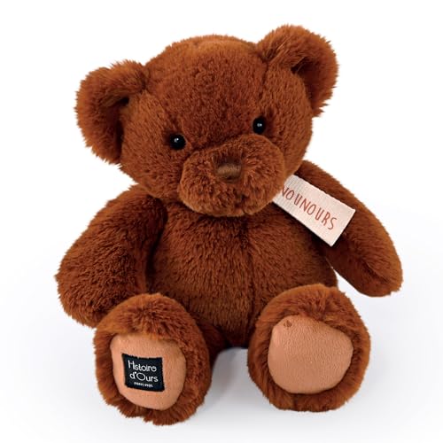 Linnea Plüschtier Bär 28 cm Polyester Kollektion Der Teddybär Braun Cappuccino von Linnea