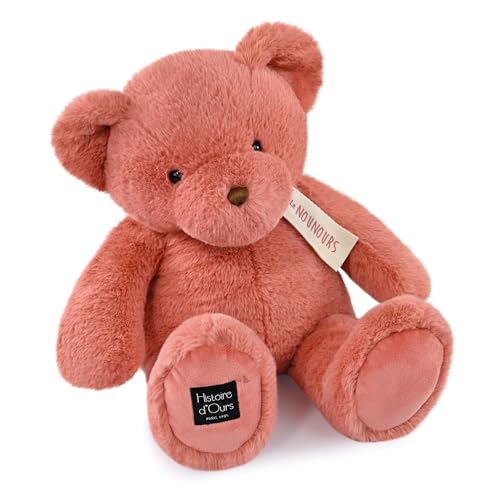 Linnea Plüschtier Bär 40 cm Polyester Kollektion Der Teddybär Rosa Praline von Linnea