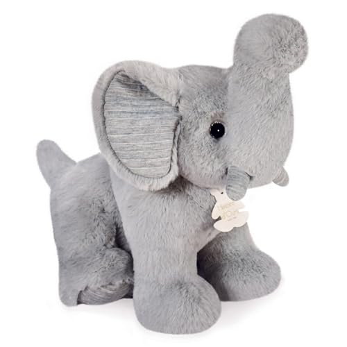 Linnea Plüschtier Elefant 35 cm Polyester Kollektion Preppy Chics Perlgrau von Linnea