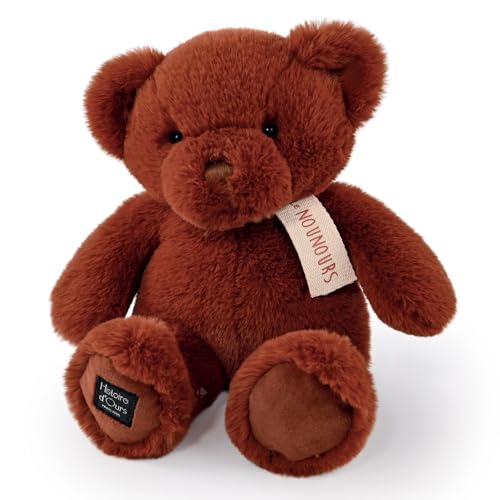 Plüschtier Bär 28 cm Polyester Kollektion Der Teddybär Braun Zimt von Linnea