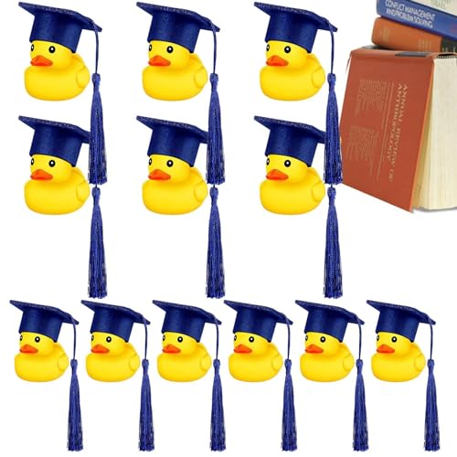 Linsition Abschluss Enten - Graduation Hat Rubber Soft Graduation Ducks - Niedliche Abschlussgeschenke Für Kinderduschen, Geburtstagsfeiern, Abschlussfeiern von Linsition