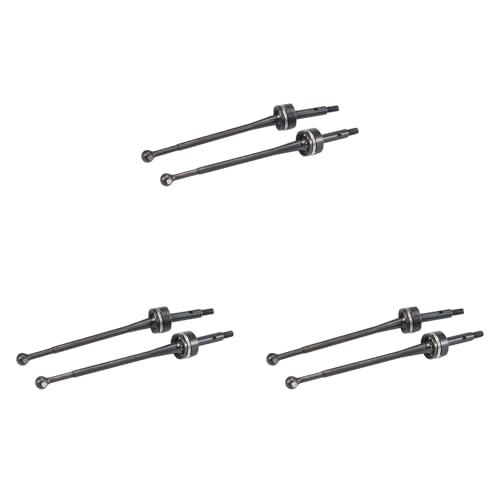 Lioggyet 6 Stück 45 CVD Antrieb Welle Aus GehäRtetem Stahl für 144001 124019 LC Rennen 1/14 RC Driften Auto Upgrade Teile, A. Lioggyet 6 Stück 45 CVD Antrieb Welle Aus GehäRtetem Stahl für 144001 124019 LC Rennen 1/14 RC Driften Auto Upgrade Teile, A. von Lioggyet