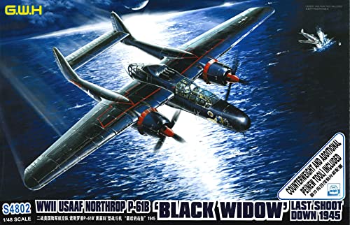 Lion Roar-GreatwallHobby L4810 - WWII USAAF Northrop P-61B Black Widow, Luftfahrt von Lion Roar-GreatwallHobby