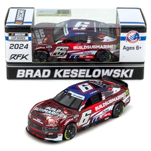 Lionel Racing Brad Keselowski 2024 BuildSubmarines Patriotic Salutes Diecast Car 1:64 von Lionel Racing