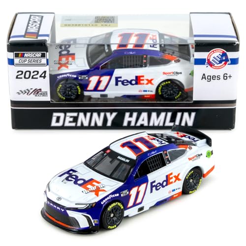 Lionel Racing Denny Hamlin 2024 FedEx Diecast Car 1:64 von Lionel Racing