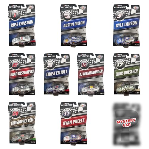 Lionel Racing NASCAR Authentics 2024 Wave 01, Maßstab 1:64, HT Druckguss, 10er-Pack von Lionel Racing