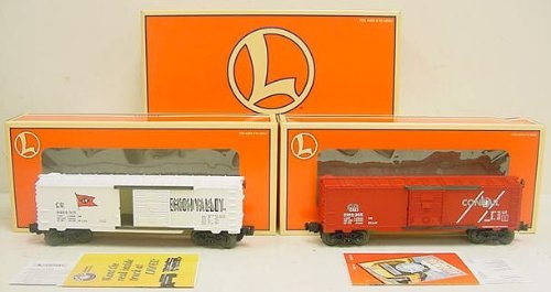 Lionel 6464 Boxcar 2 Pack Overstamped Cnj, Lv 6-29281 von Lionel