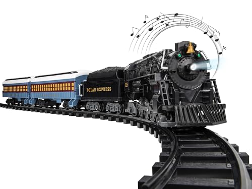 Lionel Das Polar Express Modelleisenbahn Set mit Berkshire-Style Ready to Run mit Lichtern, Soundeffekten und Fernbedienung, Mehrfarbig von Lionel