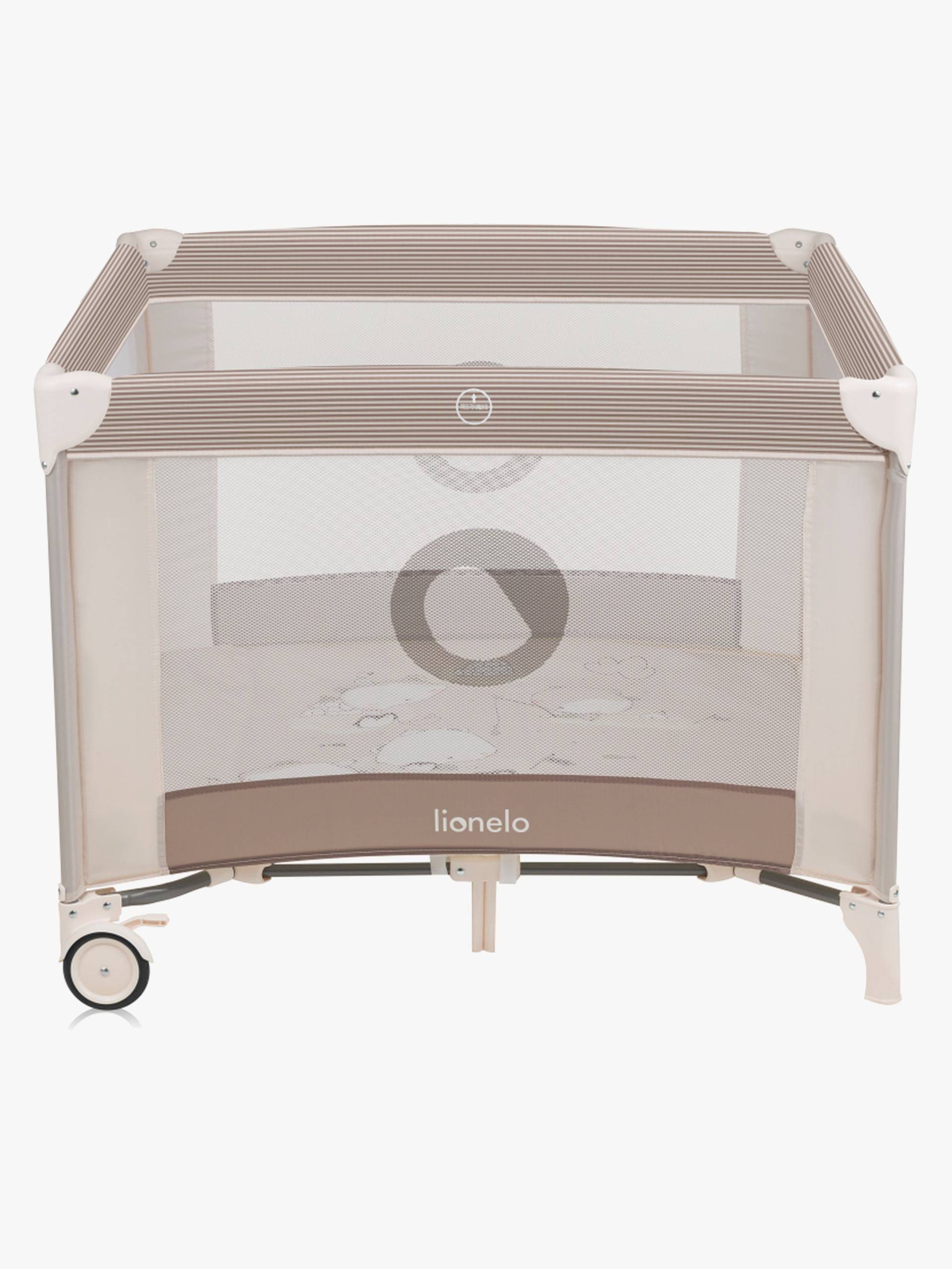 Lionelo BONNIE Laufgitter für Kinder & Babys, Beige Sand Lionelo BONNIE Laufgitter für Kinder & Babys, Beige Sand von Lionelo