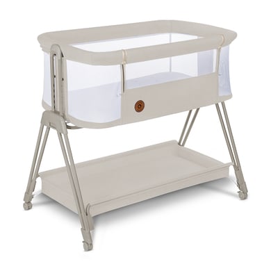 lionelo Beistellbett Luna Beige Sand von Lionelo