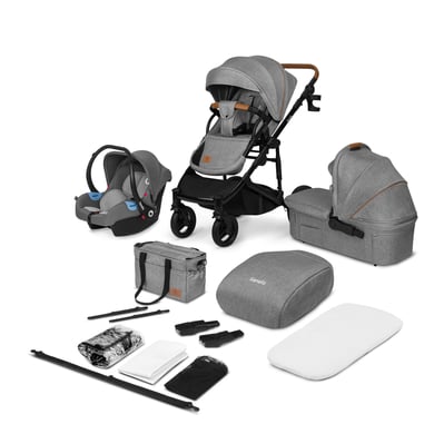 lionelo Kinderwagen Mari Tour 3in1 Grey Stone von Lionelo