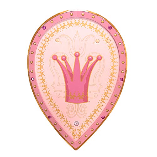 Liontouch Königin Rosa-Schild für Mädchen | Rosa Schaumstoff-Spielzeug zum Vorgeben für Kinder im mittelalterlichen Stil | Sicheres und haltbares Zubehör für Verkleidung, Cosplay & königliche Kostüme von Liontouch