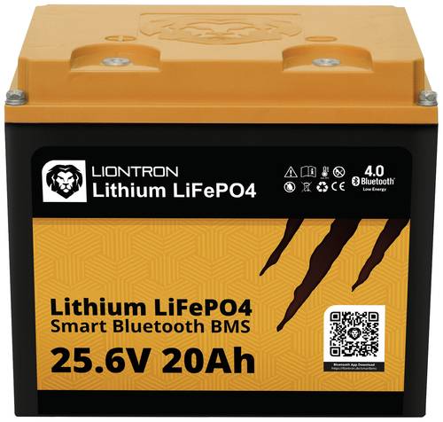 Liontron LISMART2420LX Spezial-Akku LiFePo-Block LiFePO 4 25.6V 20Ah von Liontron