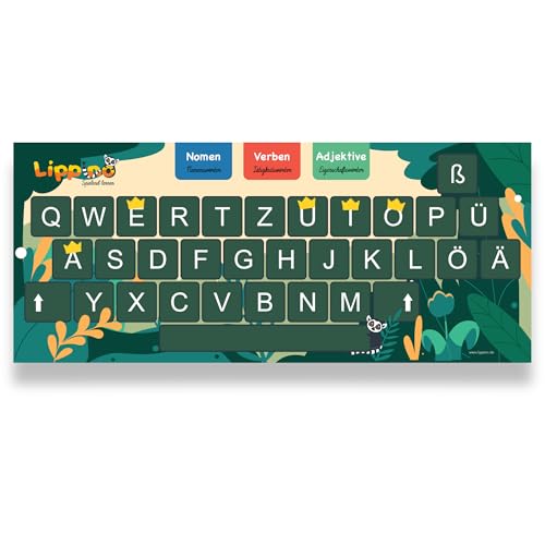 Lippino Buchstaben-Lernmatte BALITA – Lernspielzeug ab 5 Jahren | Lernwörter & Rechtschreibung spielerisch üben | Silben lesen nach Montessori | Made in Germany | Geschenk zur Einschulung Lippino Buchstaben-Lernmatte BALITA – Lernspielzeug ab 5 Jahren | Lernwörter & Rechtschreibung spielerisch üben | Silben lesen nach Montessori | Made in Germany | Geschenk zur Einschulung von Lippino