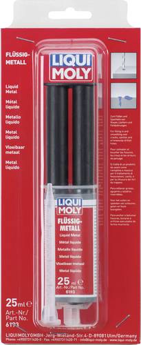 Liqui Moly Flüssigmetall Zwei-Komponentenkleber 6193 25ml von Liqui Moly