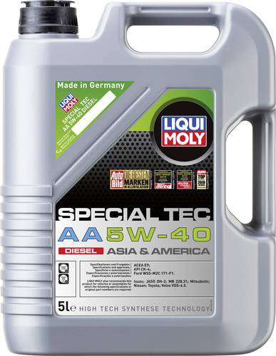 Liqui Moly Special Tec AA 5W-40 Diesel 21332 Leichtlaufmotoröl 5l von Liqui Moly