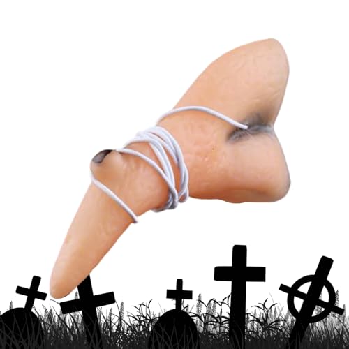 Halloween Zubehör Hexennase | Realistische Hexen Nasenprothese Lang für Rollenspiel | Halloween Kostüm Zubehör für Schulaufführungen Theateraufführungen Maskenbälle Halloween Zubehör Hexennase | Realistische Hexen Nasenprothese Lang für Rollenspiel | Halloween Kostüm Zubehör für Schulaufführungen Theateraufführungen Maskenbälle von Liqzirtu