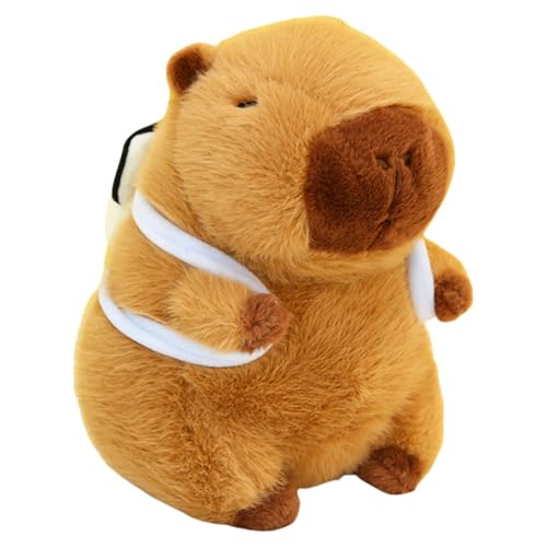 Liqzirtu Capybara Plüsch - Capybara Plüsch, Tierplüsch - 8,7 Zoll Capybara Plüsch, weicher Capybara Plüsch, Capybara Puppenkissen von Liqzirtu