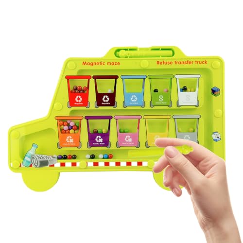 Magnetisches Labyrinth mit Farben und Zahlen, Farbsortierungsaktivitäten, interaktives pädagogisches Spielzeug für die Entwicklung von Feinmotorik und Mathematik, für Kinder von 2 bis 6 Jahren Magnetisches Labyrinth mit Farben und Zahlen, Farbsortierungsaktivitäten, interaktives pädagogisches Spielzeug für die Entwicklung von Feinmotorik und Mathematik, für Kinder von 2 bis 6 Jahren von Liqzirtu