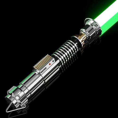 Lichtschwert,Smooth Swing FX Lightsaber RGB 15 Farben Veränderbares 17 Modus Sound, Metal Laserschwert für Halloween Verkleidung, Partygeschenke von Lischwert