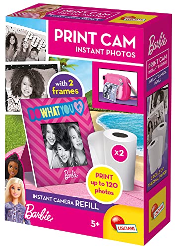 Liscianigiochi 97968 Hi-Tech-Ricariche Display 12, Barbie Print Cam Nachfüllungen, medium von Liscianigiochi