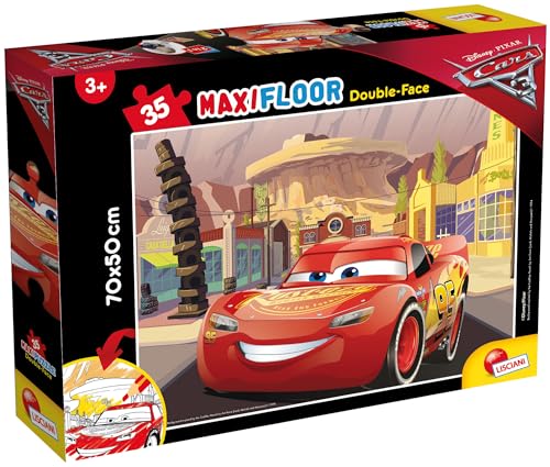 Liscianigiochi 60665 Cars The Movie, Italien, Disney Cars Puzzle 35 Teile von Disney