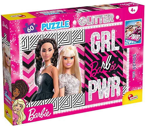 Lisciani 81172 BARBIE Glitter-Puzzle 60-Mädchenriege von Liscianigiochi