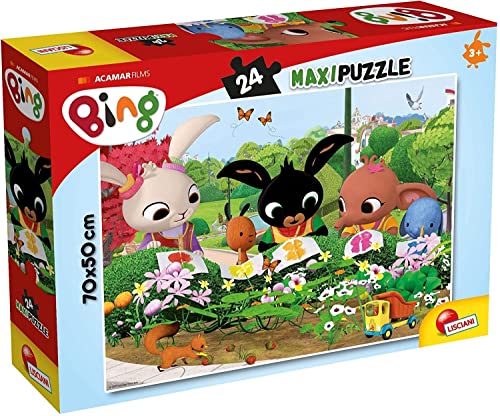 Liscianigiochi 81219 bing beobachten die Natur, Puzzle 24 Teile, SUPERMAXI von Liscianigiochi