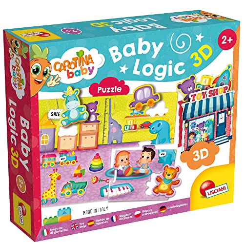 Liscianigiochi 92543 Carotina Baby Logic 3D Spielzeug, Nicht zutreffend von Liscianigiochi