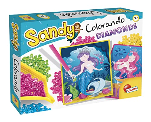 Liscianigiochi 97500 Fantasie Sandy Colorando-Diamonds, Spidey Puzzle 24 Teile Kinder ab 3 Jahren von Liscianigiochi