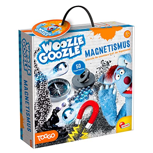 Lisciani - WOOZLE GOOZLE - Magnetismus - Pädagogisches Wissenschaftsspiel - 50 Magnetexperimente Lustige - Magnete und Zubehör - Für Kinder ab 8 Jahren von Liscianigiochi