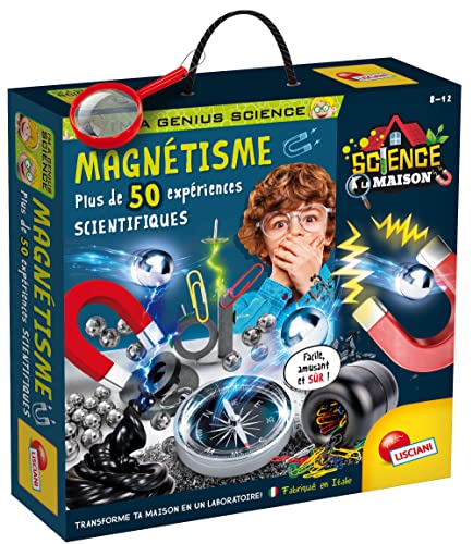 Lisciani – I'm A Genius Magnetismus – über 50 wissenschaftliche Experimente auf Magnetismus und Magnetfeldern – Lernspiel für Kinder im Alter von 7, 8, 10, 12 Jahren Lisciani – I'm A Genius Magnetismus – über 50 wissenschaftliche Experimente auf Magnetismus und Magnetfeldern – Lernspiel für Kinder im Alter von 7, 8, 10, 12 Jahren von Liscianigiochi