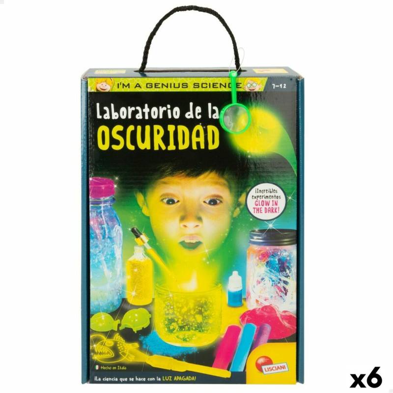 Wissenschaftsspiel Lisciani Laboratorio de la oscuridad ES (6 Stück) von Lisciani