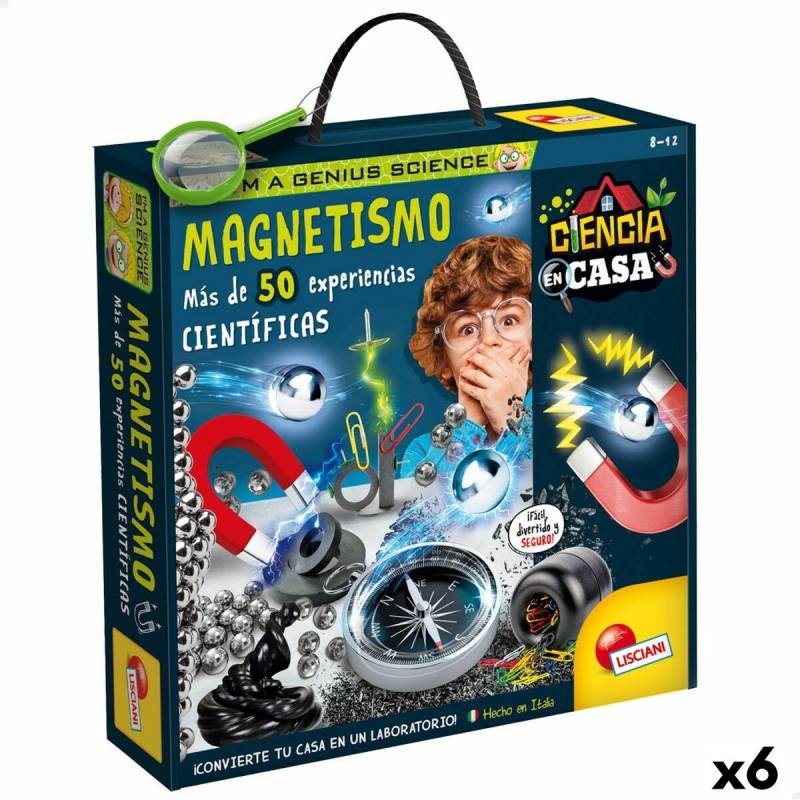 Wissenschaftsspiel Lisciani Magnetismo ES (6 Stück) von Lisciani