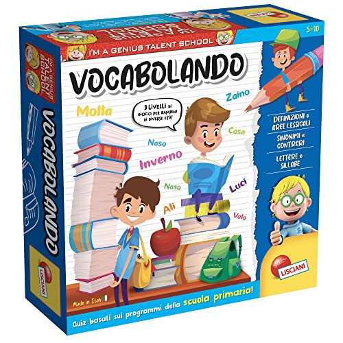 Liscianigiochi 100484 Lisciani Giochi I'm a Genius Ts Vocabolando, Mehrfarbig, M von Liscianigiochi