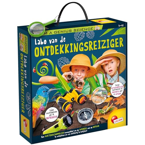 Lisciani - ICH Bin EIN Genie - Labor DER ENTDECKER - Wissenschaftliches Experimentier-Kit für Kinder ab 7 Jahren - Entdecken und Beobachten der Natur - Hergestellt in Italien Lisciani - ICH Bin EIN Genie - Labor DER ENTDECKER - Wissenschaftliches Experimentier-Kit für Kinder ab 7 Jahren - Entdecken und Beobachten der Natur - Hergestellt in Italien von Liscianigiochi