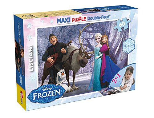 Lisciani 46874 70X50 Cm Disney Frozen, Italien, Eiskönigin Puzzle 60 Teile 46881 von Lisciani