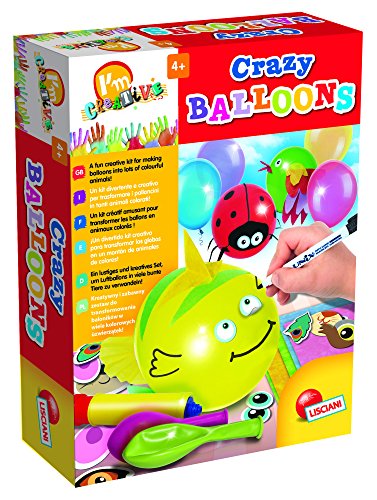 Lisciani – 47697 – Kreative Freizeit – I'm Creative – Crazy Luftballons – Tiere von Liscianigiochi