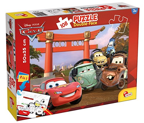 Lisciani 47987 Disney Cars The Movie, Cars Puzzle 108 Teile von Liscianigiochi